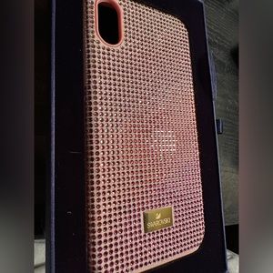 Swarovski Pink tones iPhone X/XS Case